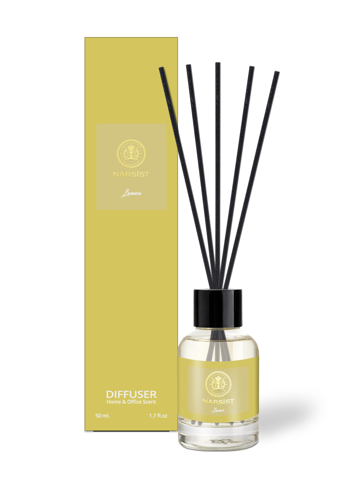 Reed diffuser s Lemon